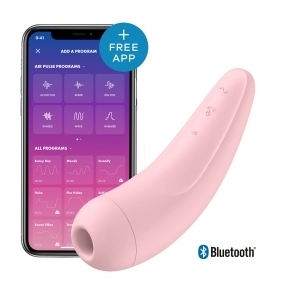 Вакуумний кліторальний стимулятор Satisfyer Curvy 2+ Pink (SO3782)