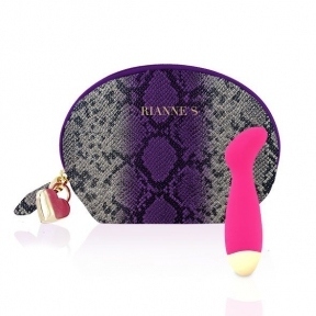Вібратор для точки G Rianne S: Boa Mini Pink, 10 режимів роботи, медичний силікон (SO3887)