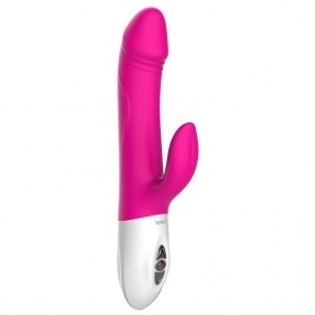Пульсатор-кролик Leten Vibrator Realistic з підігрівом і вібрацією кліторального відростка (SO3931)
