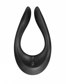 Вібратор для пар Satisfyer Endless Joy Black, 3 незалежних мотора, багатофункціональний (SO3993)