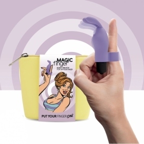 Вібратор на палець FeelzToys Magic Finger Vibrator Purple (SO4435)