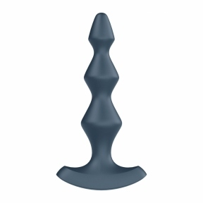 Анальний стимулятор-намистини з двома моторами Satisfyer Lolli-Plug 1 (dark teal) (SO4924)