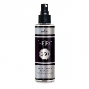 Чоловічий спрей-міст для тіла з феромонами Sensuva HE(RO) 260 Infused Body Mist for Him, 125 мл