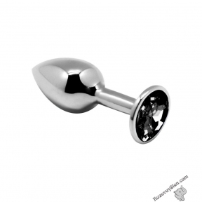 Анальна пробка Alive Mini Metal Butt Plug Black M (SO6000)