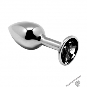Анальна пробка Alive Mini Metal Butt Plug Black L (SO6006)