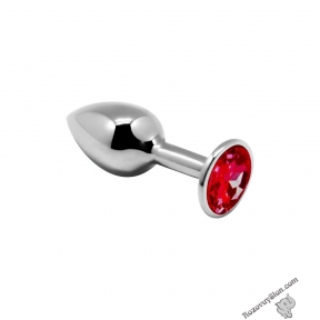 Анальна пробка Alive Mini Metal Butt Plug Red S (SO6010)