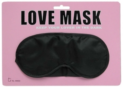 Маска на очі Love mask, Black (T160305)