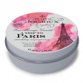 Масажна свічка Petits Joujoux - Paris - Vanilla and Sandalwood, 43 мл