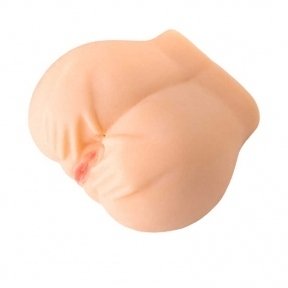 Мастурбатор реалістичний Toyfa Juicy Pussy Pauline з вібрацією, тілесний, 14,5 см (661100893013)