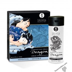 Стимулюючий крем для пар Shunga SHUNGA Dragon Cream SENSITIVE, 60 мл