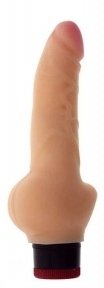 Вібратор RealStuff 7 inch Vibrator Flesh, 17,8х4 см (DT20637)