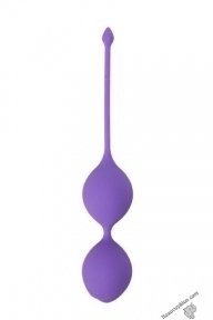 Вагінальні кульки SEE YOU IN BLOOM DUO BALLS 29MM PURPLE (DT21232)