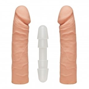 Подвійний фаллоімітатор The D - Double D - 16 Inch, 20,5х4,4 см