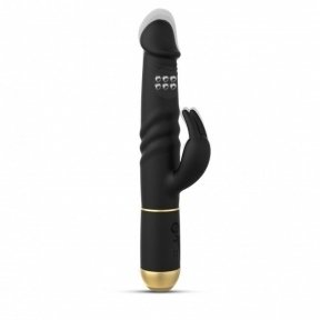 Вібратор Dorcel Furious Rabbit 2.0 з зворотно-поступальними рухами головки, що перезаряджається (SO4876)