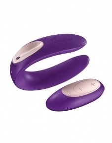 Вібратор Satisfyer Double Plus Remote з пультом ДУ