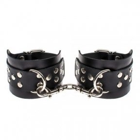 Оковы Leather Leg Cuffs, black (51420280174)