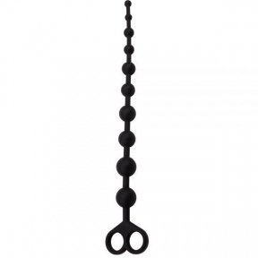 Анальний ланцюжок Black Mont Silicone (CH74742)
