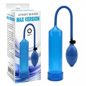 Помпа Max Version Penis Pump, Blue (CH65769)