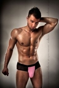 Чоловічі труси 007 THONG pink