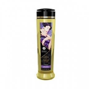 Масажна олія Shunga Libido - Exotic Fruit (240 мл) натуральна зволожуюча (SO3933)