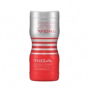 Мастурбатор Tenga Dual Feel Cup двосторонній, з двома незалежними каналами (SO4548)