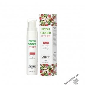 Стимулюючий гель EXSENS Kissable Fresh Ginger Litchi, 15 мл