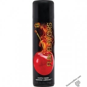 Розігріваючий їстівний лубрикант Wet Fun Flavors Вишня, 89 мл (WT43060)