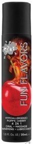 Розігріваючий їстівний лубрикант Wet Fun Flavors Вишня, 30 мл (WT43073)