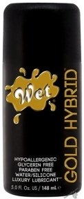 Лубрикант водно-силіконовий гібрид Wet Gold Hybrid, 148 мл (WT43074)