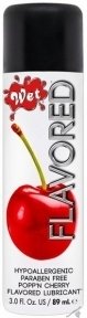 Лубрикант Wet Flavored Poppn Cherry (стигла вишня), 89 мл (WT43080)