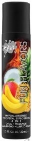 Розігріваючий лубрикант Wet Fun Flavors Tropical Fruit Explosion (мультифрукт), 30 мл (WT43083)