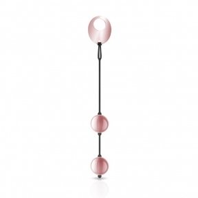 Вагінальні металеві кульки Rosy Gold - Nouveau Kegel Balls, вага 376гр, діаметр 2,8см (SO4594)