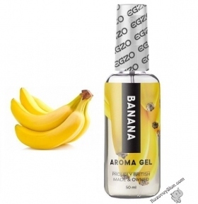 Їстівний гель-лубрикант EGZO AROMA GEL - Banana, 50 мл (461181)