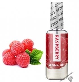 Їстівний гель-лубрикант EGZO AROMA GEL - Raspberry, 50 мл (461182)