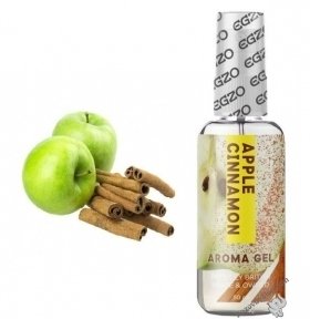 Їстівний гель-лубрикант EGZO AROMA GEL - Apple Cinnamon, 50 мл (461188)