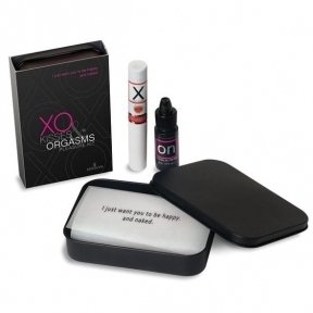 Подарунковий набір Sensuva XO Kisses & Orgasms (бальзам для губ з феромонами та рідкий вібратор) (SO3151)