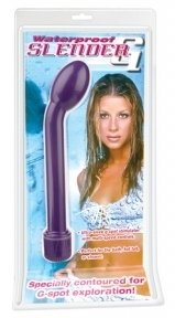 Стимулятор G-точки Waterproof Slender G, Фіолетовий