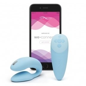 Вібромасажер для пар We-Vibe Chorus, Blue (W44052)