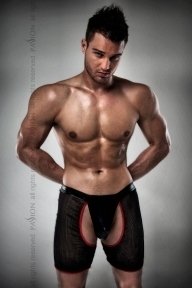 Чоловічі труси 012 THONG black