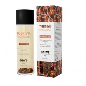 Масажна олія EXSENS Tiger Eye Macadamia (захист із тигровим оком), 100 мл