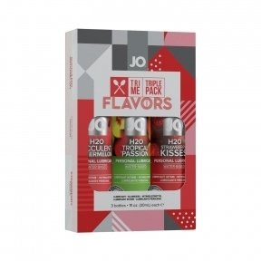 Подарунковий набір System JO Limited Edition Tri-Me Triple Pack - Flavors, 3х30 мл