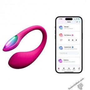 Міні смарт-віброяйце Lovense Lush Mini, зменшена версія Lovense Lush 4, (SX2663)