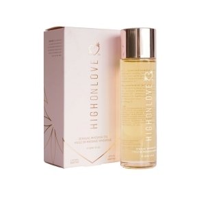 Масажна олія HighOnLove Massage Oil - Lychee Martini, 120 мл