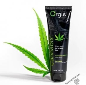 Їстівний лубрикант Orgie LUBE TUBE КАННАБІС (OR51485)