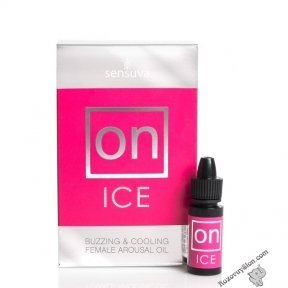 Збуджуюча олія Sensuva - ON Arousal Oil for Her Ice, 5 мл (SO3167)
