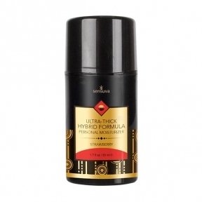 Лубрикант на комбінованій основі Sensuva - Ultra-Thick Hybrid Formula Strawberry, 50 мл (SO3257)