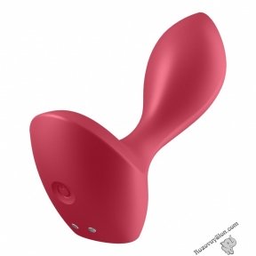 Анальна вібропробка Virus Lover Red (SO5439)