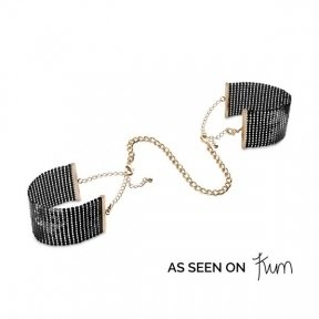 Прикраси-наручники Bijoux Indiscrets Desir Metallique Handcuffs - Black