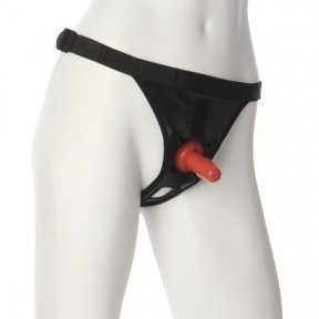 Трусики для страпона Doc Johnson з системою кріплення Vac-U-Lock - Ultra Harness with Plug