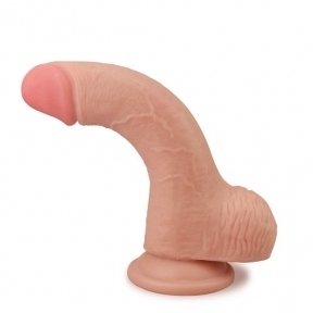 Фалоімітатор з мошонкою Skinlike Soft Dong 7,5